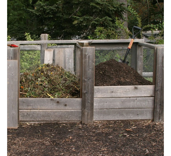 Twin Compost Bins