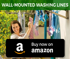 Wall-Mounted Washing Lines - Buy on Amazon