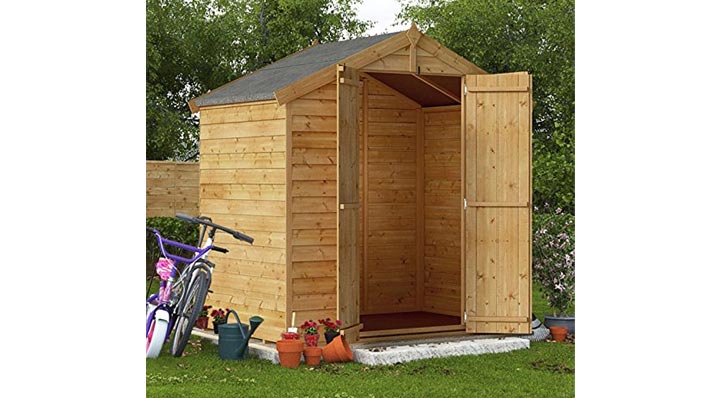 BillyOh 4 x 6 ft Wooden Garden Shed