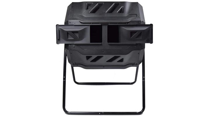 Dual Chamber rotating composter